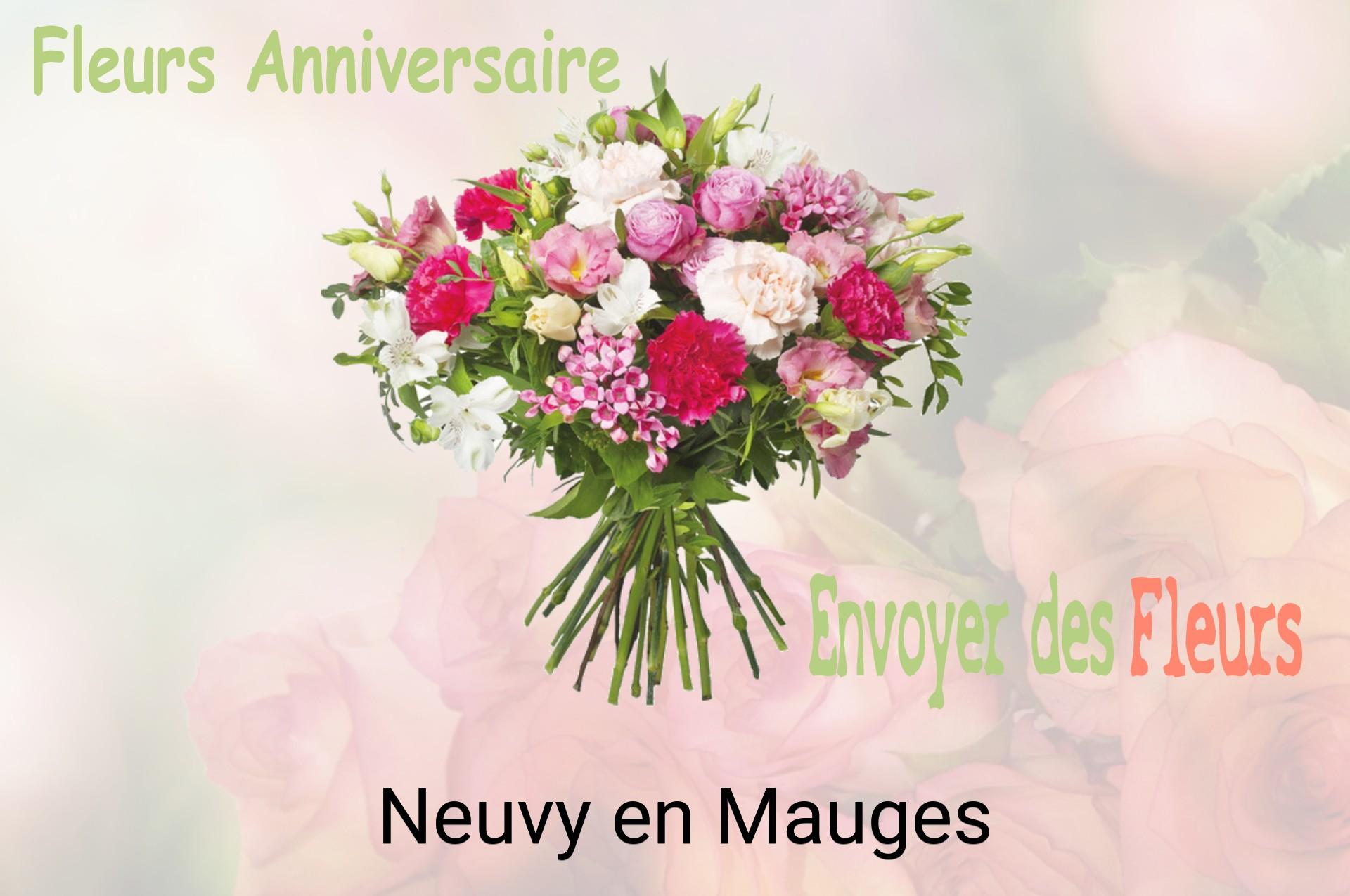 Bouquet de fleurs d’anniversaire livré à Neuvy-en-Mauges