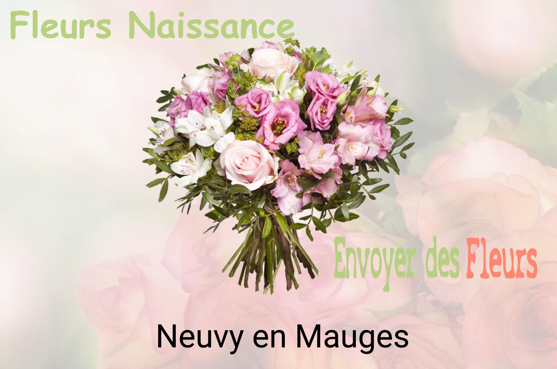 Bouquet de fleurs de naissance livré à Neuvy-en-Mauges